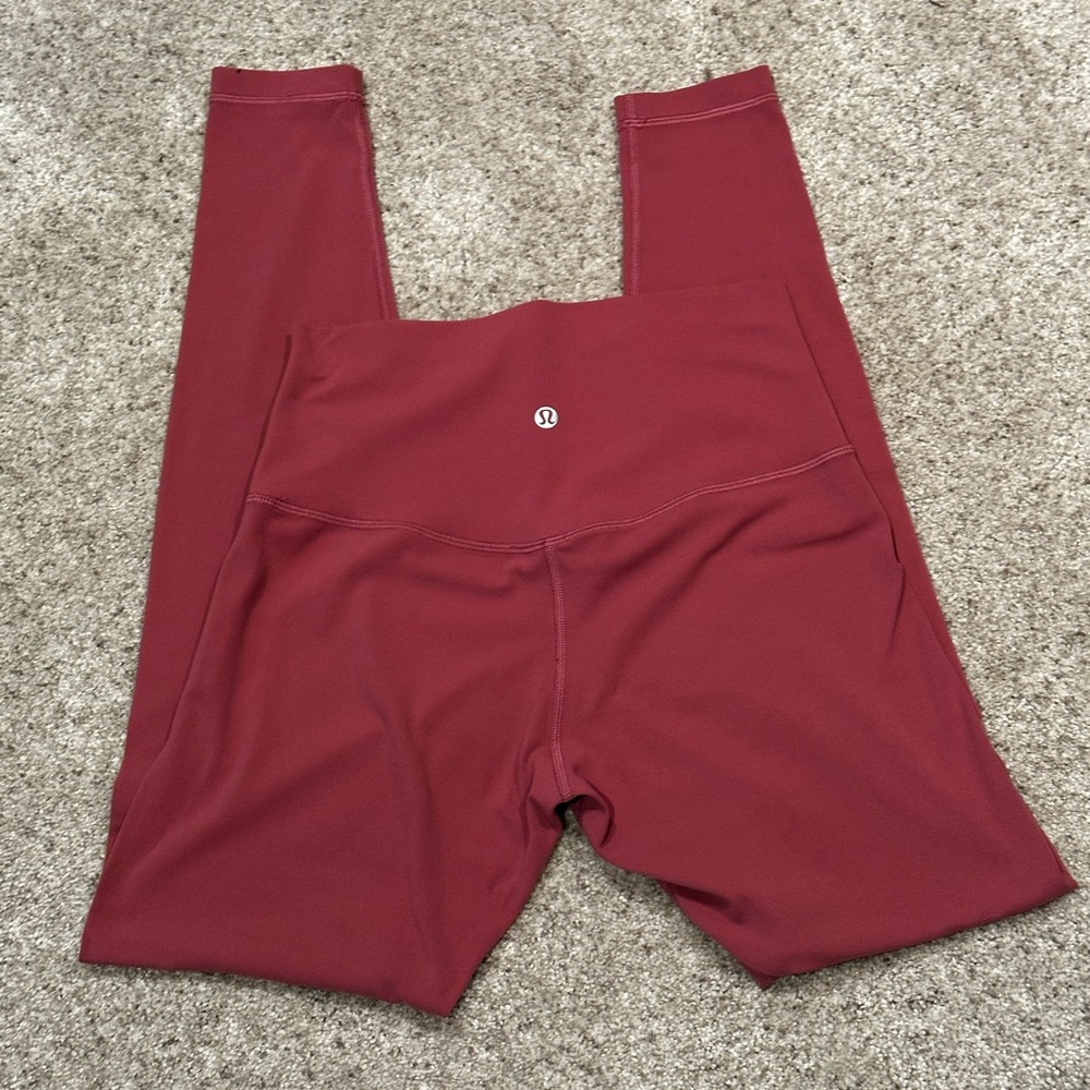 Lululemon Athletica Align High-Rise Pant 31" Women’s Size 6 Velvet dust Leggings - Picture 4 of 9